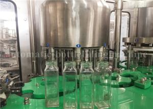 Quality ISO Small Glass Bottle Filling Machine For Fruit Pulp Juice / Flavored Water / Coconut Milk wholesale
