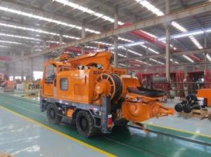 Quality 10T Underground Concrete Sprayer With External Air Compressor wholesale