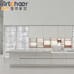 Indoor and Outdoor Kitchen Grill with Fridge Cabinet Italian Design Island