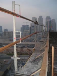 Quality Adjustable Guardrail, tubular handrail, slab formwork protection wholesale