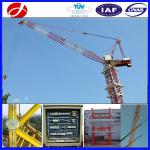 professional factory QTD125 self raising jib crane price