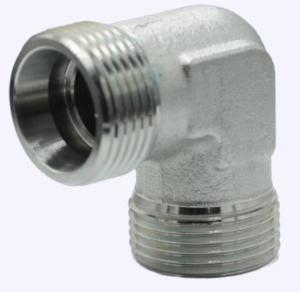 Quality Hexagon Head 90-Degree Metric Male Transition Joint Hydraulic Adapter with Swivel Nut 2c9 wholesale