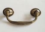 Bronze Color H044 Zamak Coffin Handles Metal Coffin Handles Size 1×9 Cm French