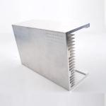 T3 - T8 Aluminum Alloy Shell Heat Sink Profile CNC Machining