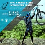 Off Road Carbon MTB Bike Fork Suspension 1.33m Length 27.5x2 Tire Width