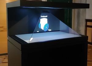Quality 3D Holographic Pyramid Projection Display 270 Degree Advertising Player wholesale