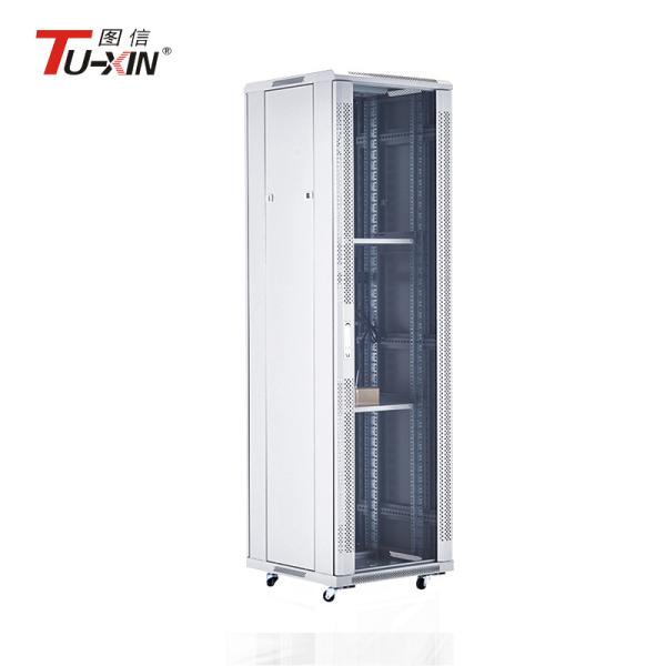 Cheap Electric Industry Computer Server Cabinet , Floor Standing Server Rack Enclosure for sale