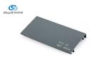 Waterproof 6463 Aluminum Skirting Board With No Countersunk Drilled Sand Feeling