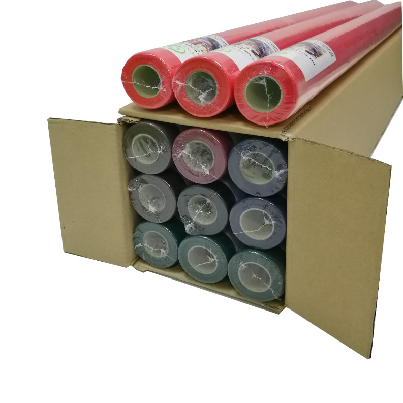 Pp Non Woven Disposable Birthday Tablecloths Roll Table Runner for weddings