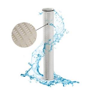 China HEPA High Flow Pleated Filter Cartridge Dust Collector 5 micron on sale