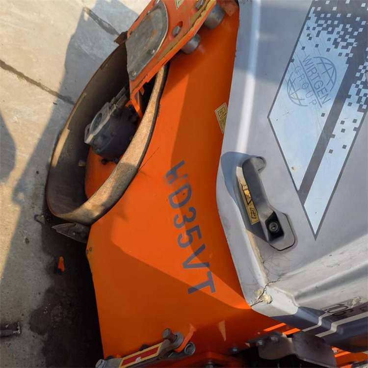 2.5 Ton Used Hamm Roller Compactor HD35VT In Original Color With Exciting Force Of 28KN