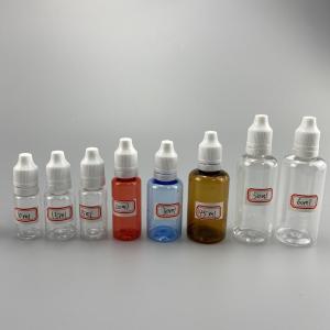 Quality 5ml 10ml Crimping Anti Theft ODM Plastic Container Bottles wholesale