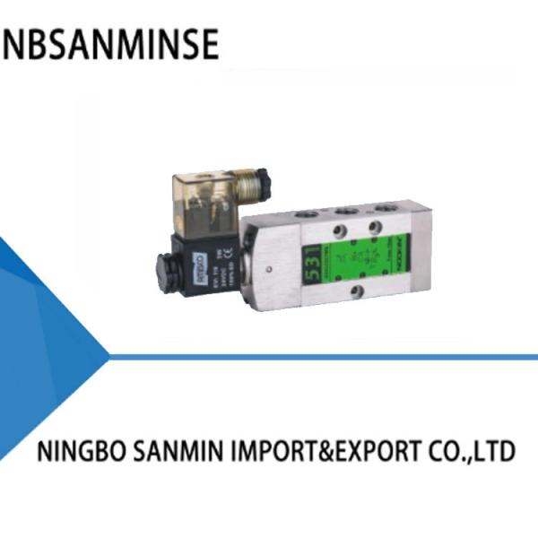 All Stainless Steel Plate Type Single Electric Control Solenoid Valve NBR PUR