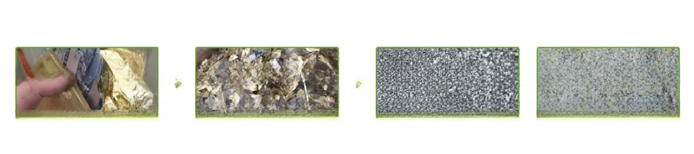 Aluminum Plastic Scrap Recycling Machine for PVC Blister Packs at 220/380V Power Supply