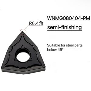 Quality Wnmg080404-Pm Metal CNC Turning Inserts External Peach Lathe Blade CNC Blade wholesale