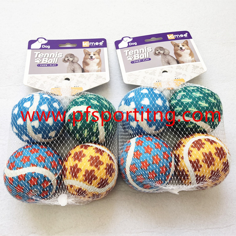 Indestructible Dog Ball Pet Tennis Ball Dog Toy Training Ball For Aggresive Chewers