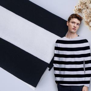 Quality Soft And Breathable And Durable Breathable Striped Cotton Fabric For Long-Sleeved Shirt wholesale