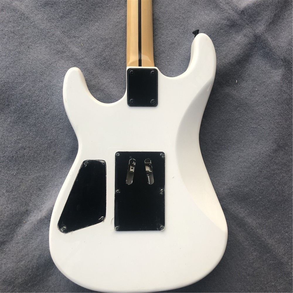 Custom factory EVH chavel electric guitar 6 string with maple fingerboard black hardware music support drop shipping