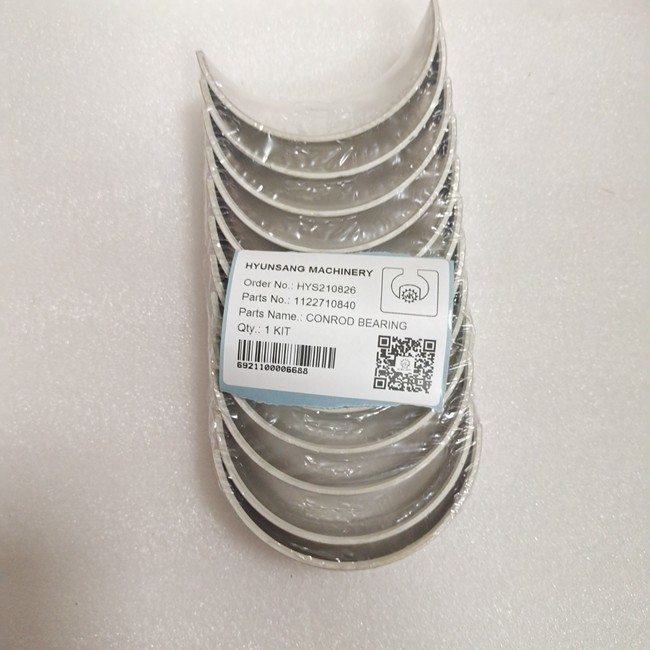 Conrod Bearing 1122710840 1-12121094-2 1-12121137-1 Excavator Parts Fits EX300 EX330