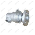 Monoflow flange connection 40A high temperature hot oil rotary union for Rubber