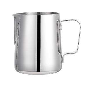 Quality 12oz 2 Cup Milk Frothing Jug Coffee Tea Accessories Stainless Steel Coffee Pitcher wholesale