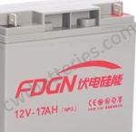 Rechargeable SLA Solar Lead Acid VRLA Battery 12V 17Ah