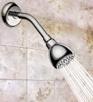 Wall Mount Fixed Shower Head With Shower Arm Flange