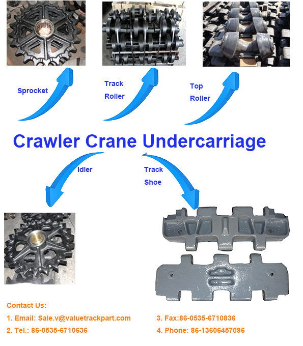 Crawler Crane Undercarriage Part Track Plate For NIPPON SHARY DH308