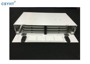 Quality SC Adapter 2U 19 Inch Rack Mount Patch Panel ODF 48 Cores wholesale