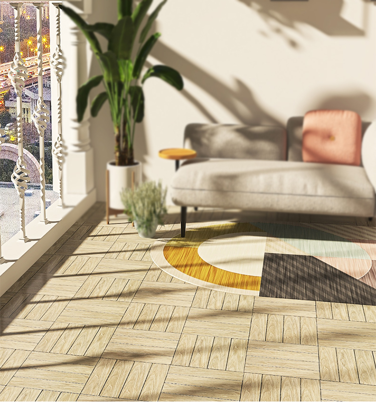 Transform Your Hotel's Outdoor Space with Interlocking Wood Deck Tiles 300x300x22/25mm