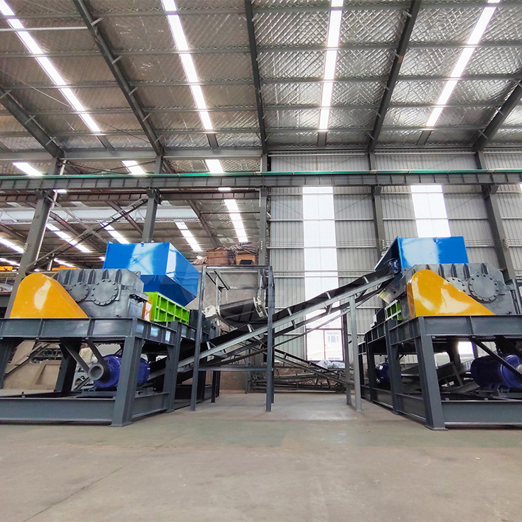 Roofing Sheet Metal Shredder 300-22000Kg/H Industrial Metal Crusher