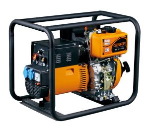 Quality DC 220A Portable Welder Generator ARC Welding Diesel Fuel Type High Efficiency wholesale