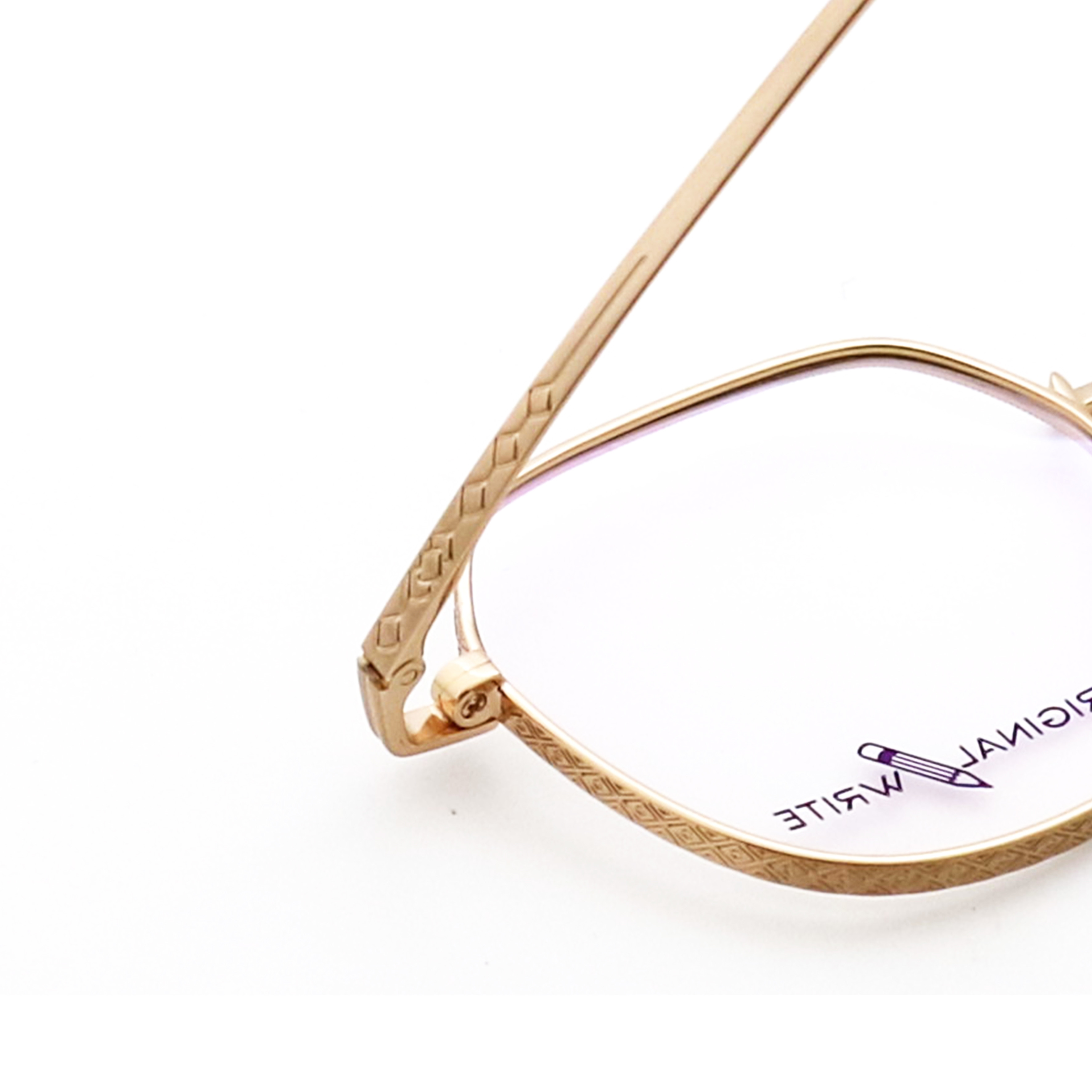 Good Quality Popular IP Plating Eyewear Optical Titanium Frame