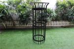 Outdoor Metal Tree Guards Powder Coated Steel Pipe Material For Garden Fence