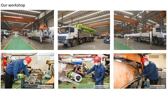 Top Renovated Condition 2014 Zoomlion 63m Beton Pump Truck Mounted Pump Concrete Pump on Sale at Promotion Price