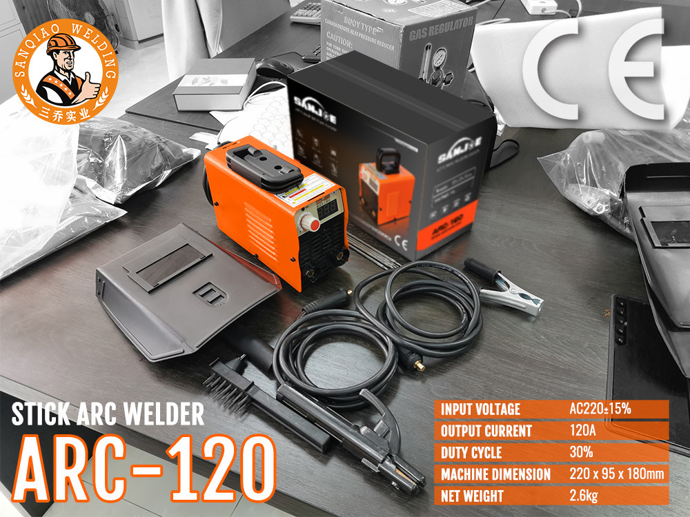 ARC120 Stick Arc Welding Machine 120A Portable DIY Light Weight 2.6kg