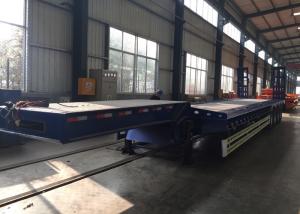 Quality SINOTRUK Three Axle Semi Trailer Truck , Flatbed Semi Trailer Of Carbon Steel wholesale