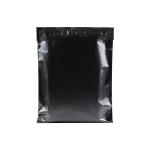 40mm Or 50mm Lips Black Compostable Mailers Biodegradable Postage Bags