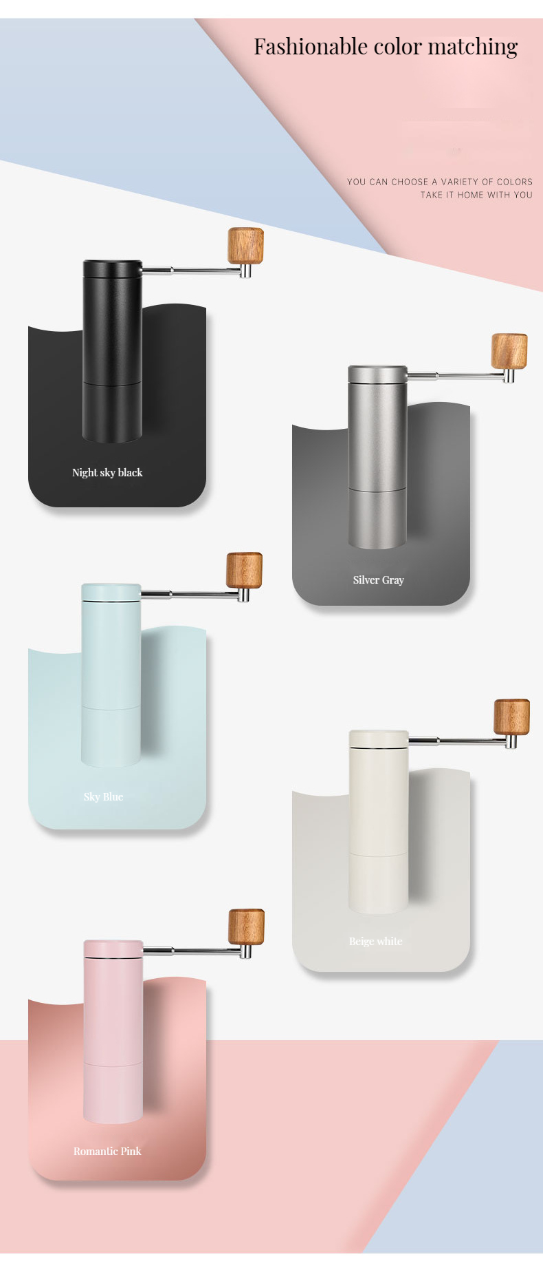 10 Dollar Mini Stainless steel Manual Coffee Grinder Grind Your Coffee to Perfection