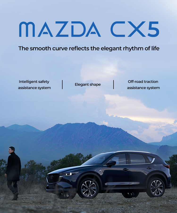 2023 Mazda CX-5 2.0L 2.5L SUV Petrol Car for Adults with Front Window Electric One Key Lifting Anti-pinch Drive FWD