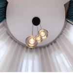 22mm Diameter 1mm Thickness Remote Control Curtain Track For Home