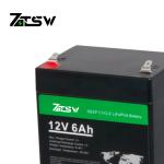 Environment Friendliness 12v 6ah Lifepo4 Battery Lithium Battery Pack