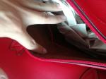Fashion ladies handbag shoulder bag red colour with small purse onside for women