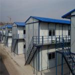 easy assemble rock wool sandwich panel prefabricated house for prefab buildings