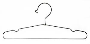 Quality Space Saving Non Slip Heavy Duty Wire Clothes Hangers wholesale