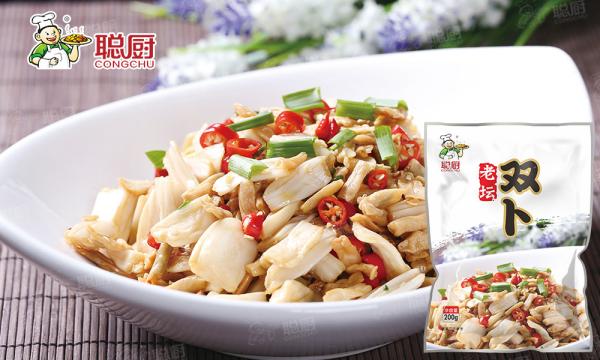 HACCP Certified Chinese Preserved Radish Matching Noodles For Hotel Restaurant