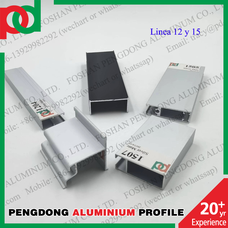 0.15mm Anodized Aluminium Door Profiles 6063 Series T5 Temper