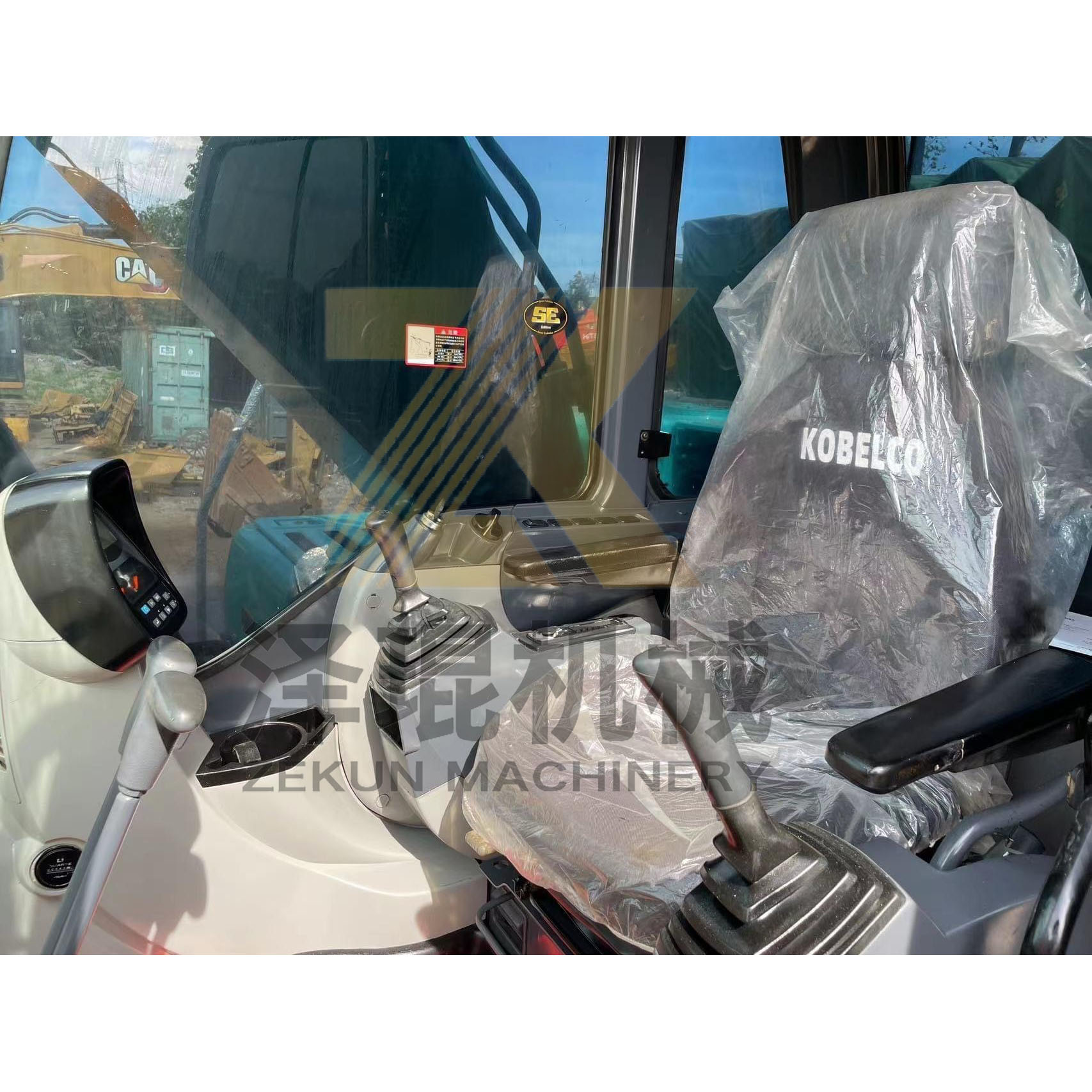 Good Condition 20Ton Used Kobelco SK200-8 Excavator 0.8m³ Bucket