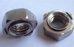 Surface Galvanized Hex Lock Nut Iron Oxide Material GB T41 - 2000 Standard