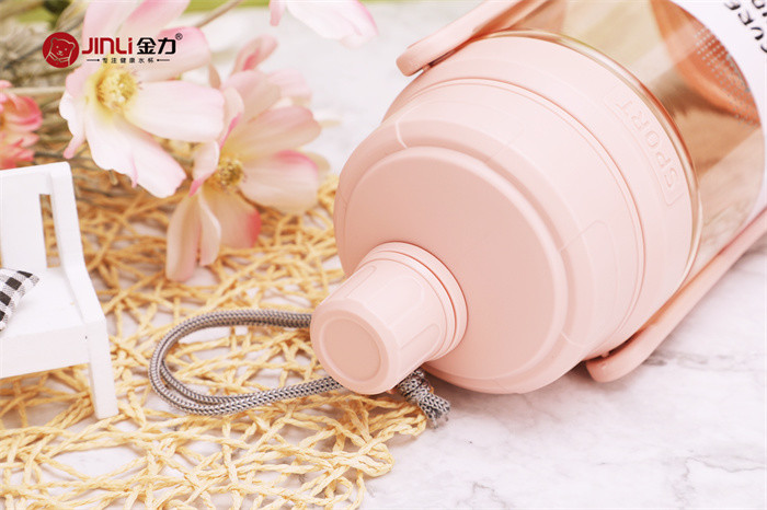 PP Plastic Sports Bottle 500ml Coffee Mugs Customized Printing Accept